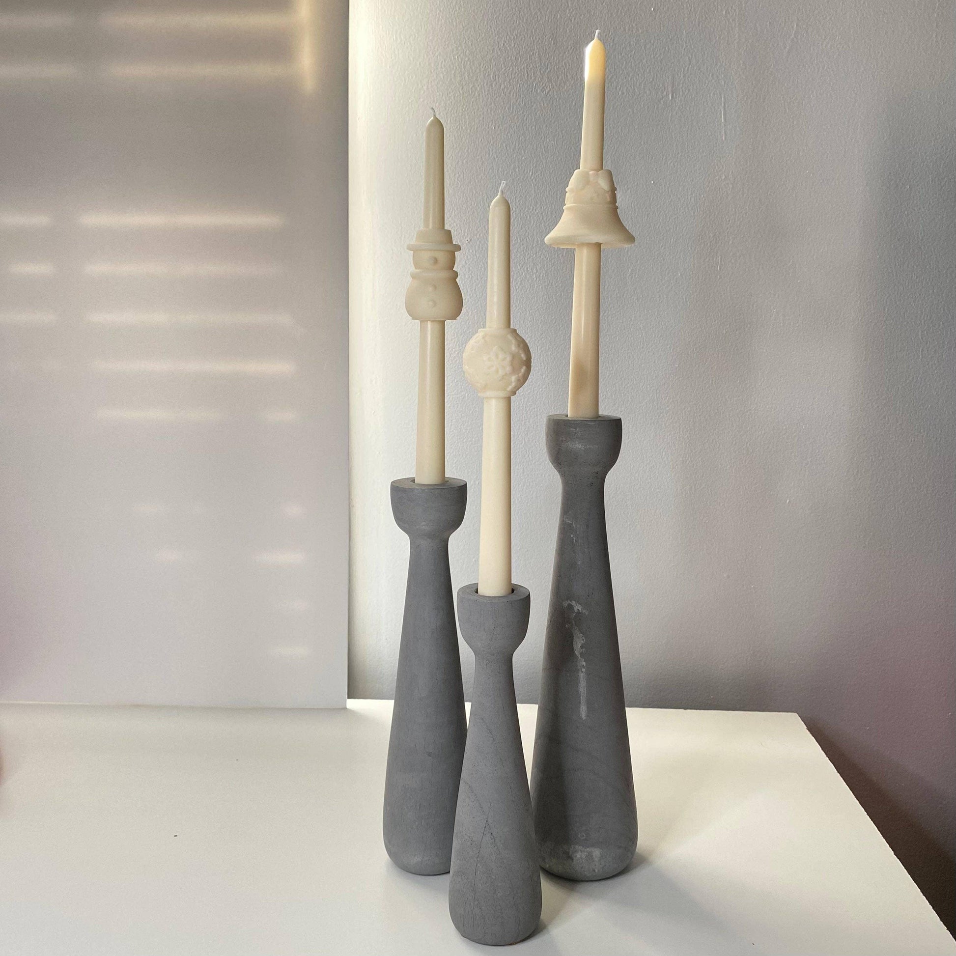 Taper Candle Holder s/3 Votives, Hurricanes & Candleholders