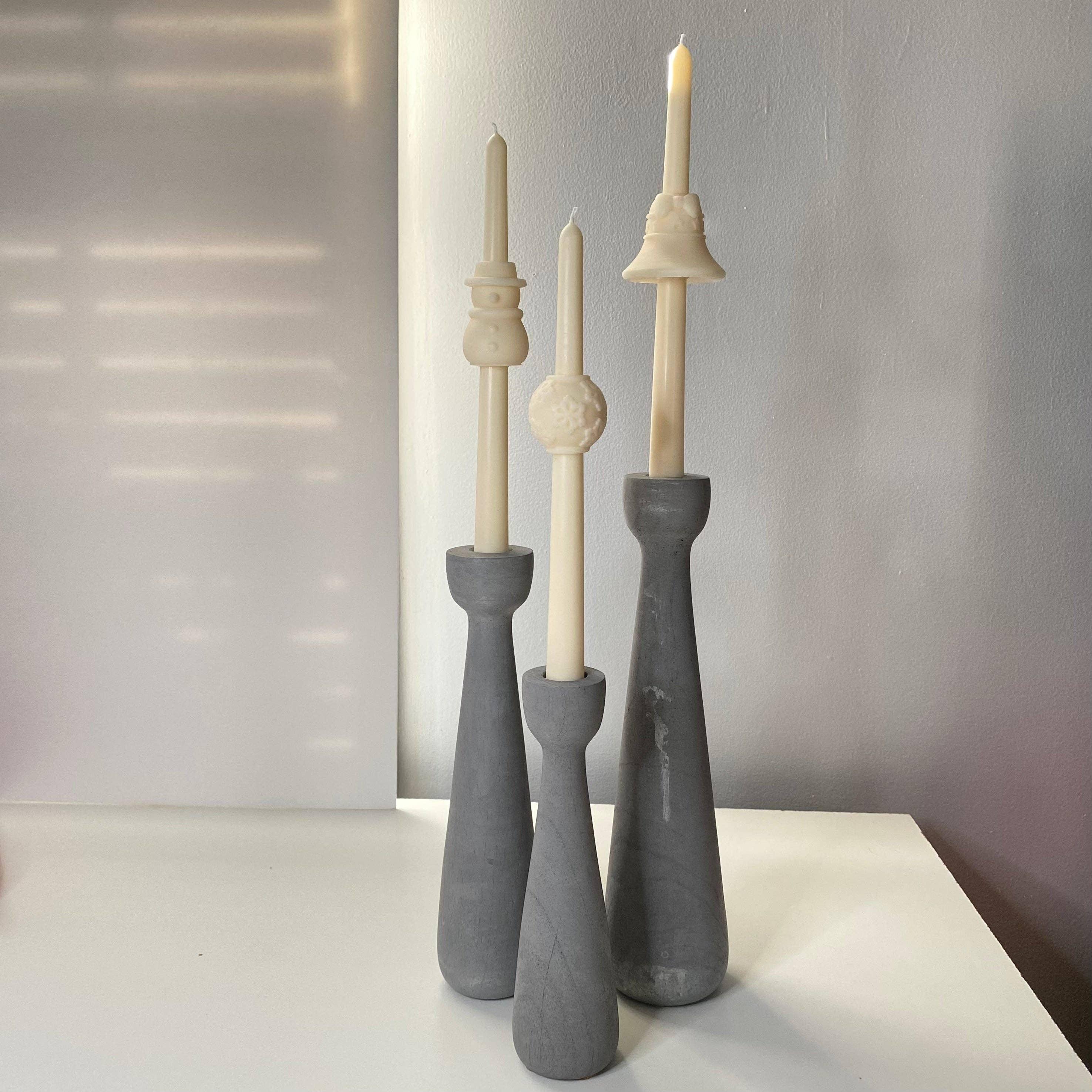 Taper Candle Holder s/3 Votives, Hurricanes & Candleholders