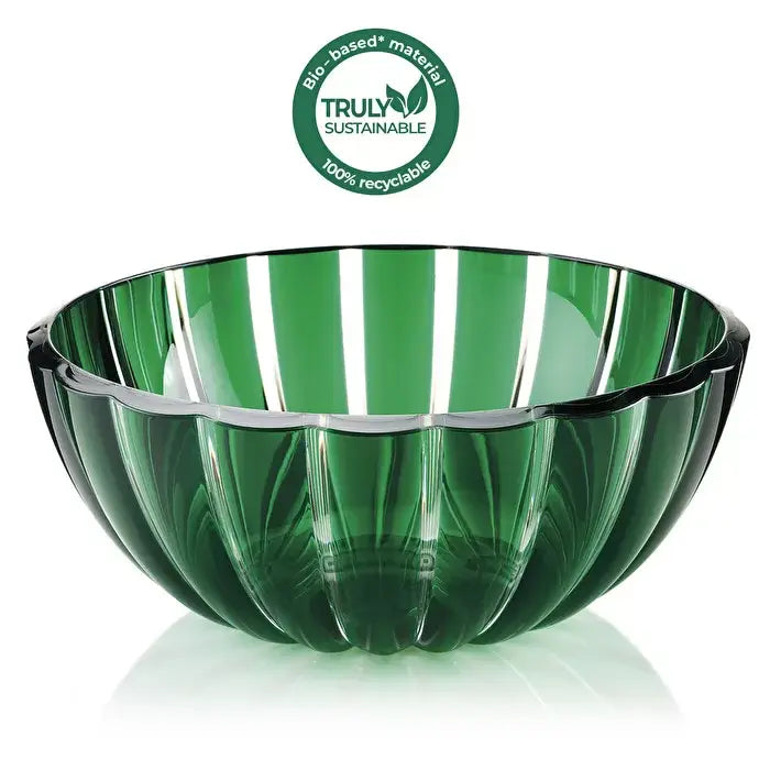 Dolcevita Xtra Large Bowl Emerald Serving Bowl