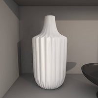 Gramm White Vase