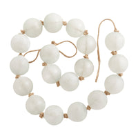 Coastal Glass Garland With Tassel