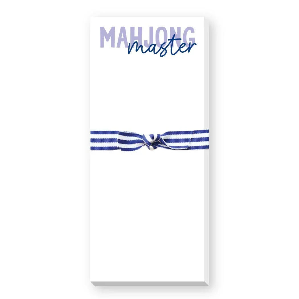 BRIDGE, MAHJONG AND CANASTA SKINNIE NOTEPADS MAHJONG Notepads