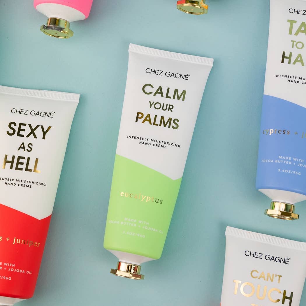 Calm Your Palms - Eucalyptus - Clean + Vegan Hand Crème - 3.4oz Lotion & Moisturizer