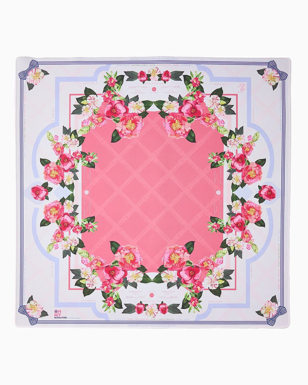 Mahjong Mat Camellia Games - Oh My Mahjong