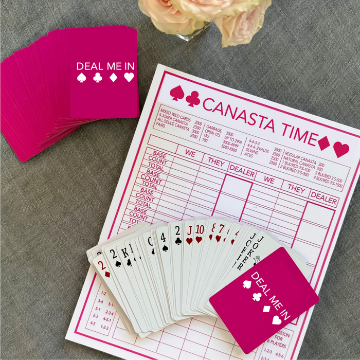 Canasta Time Score Pad