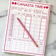 Canasta Time Score Pad