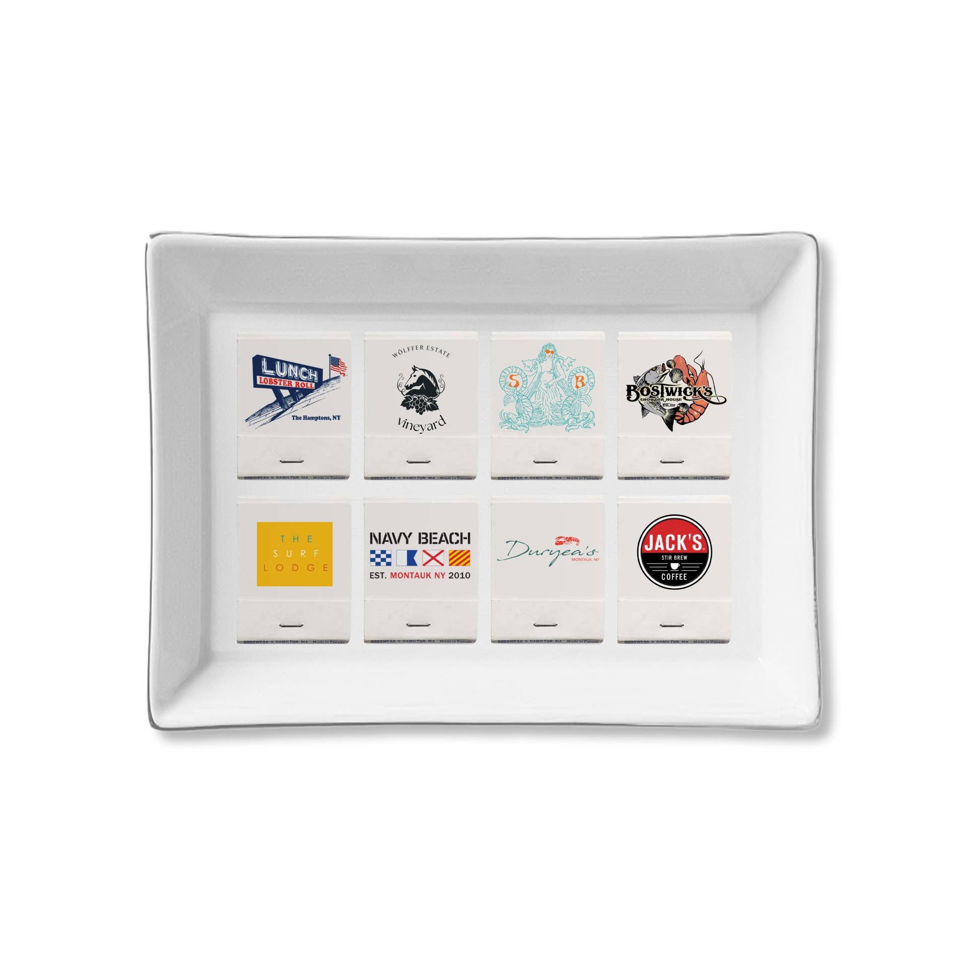 Ceramic Tray - Matches Hamptons