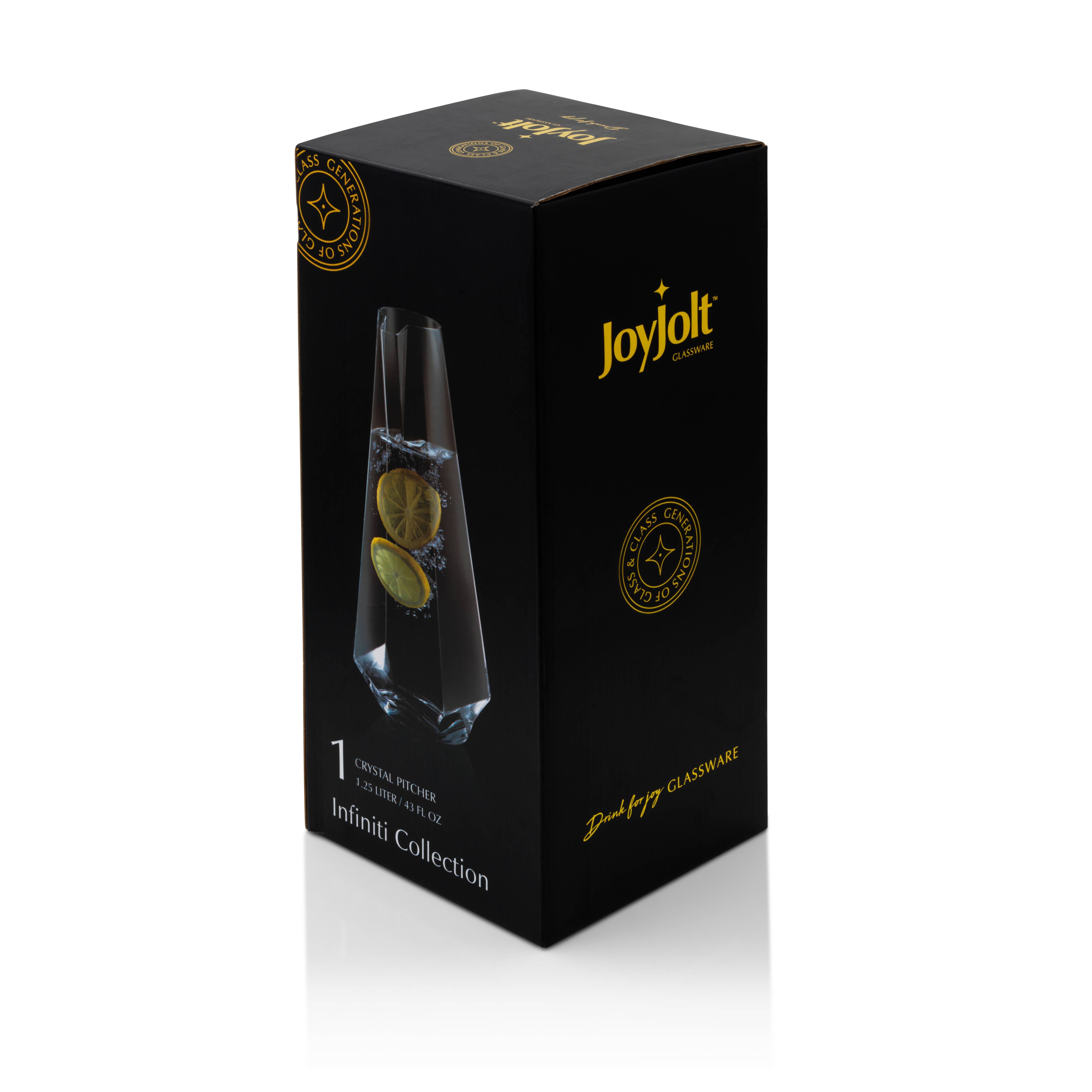 Infiniti Glass Pitcher 43 Oz Drinkware