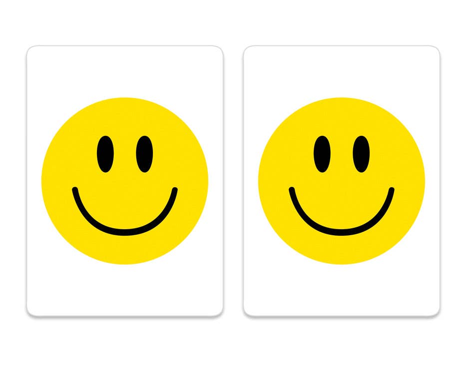 PVC playing cards SMILE FACE