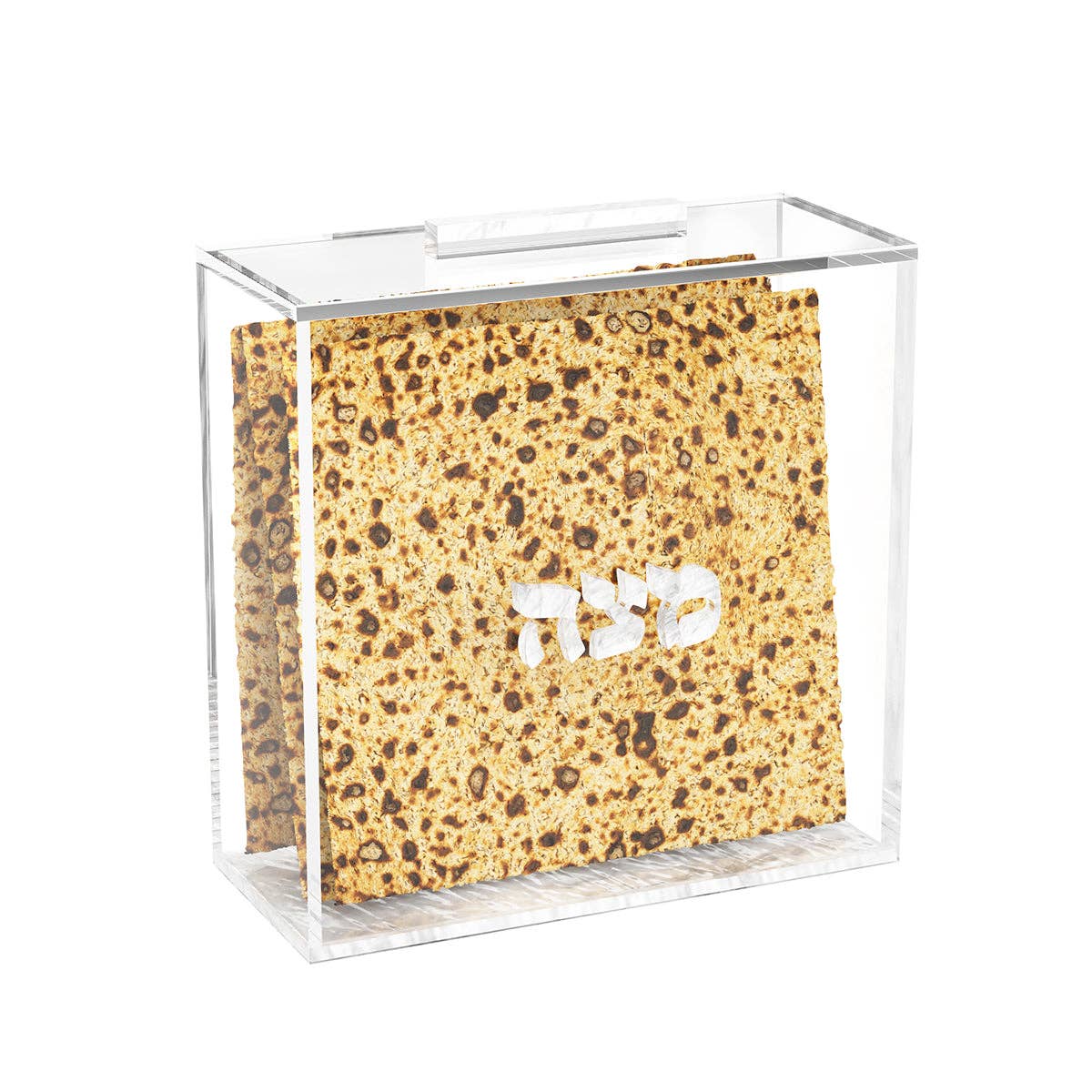 Matzah Box - White Pearl