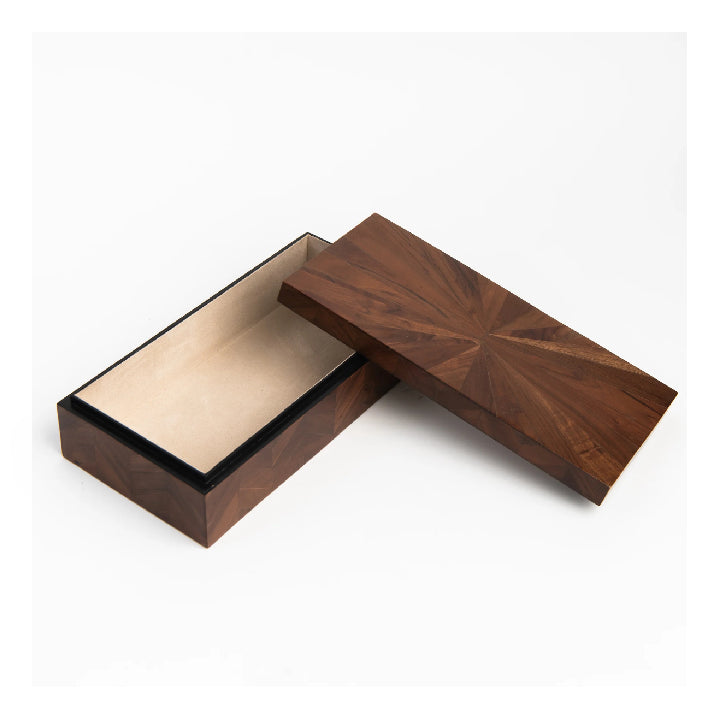 Chevron Wood Box