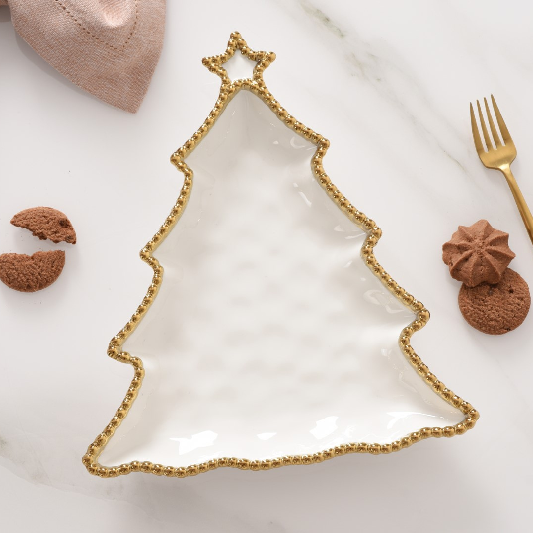 Christmas Tree Platter Serving Platters