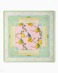 Mahjong Mat Citrus Songbird Mat Games - Oh My Mahjong