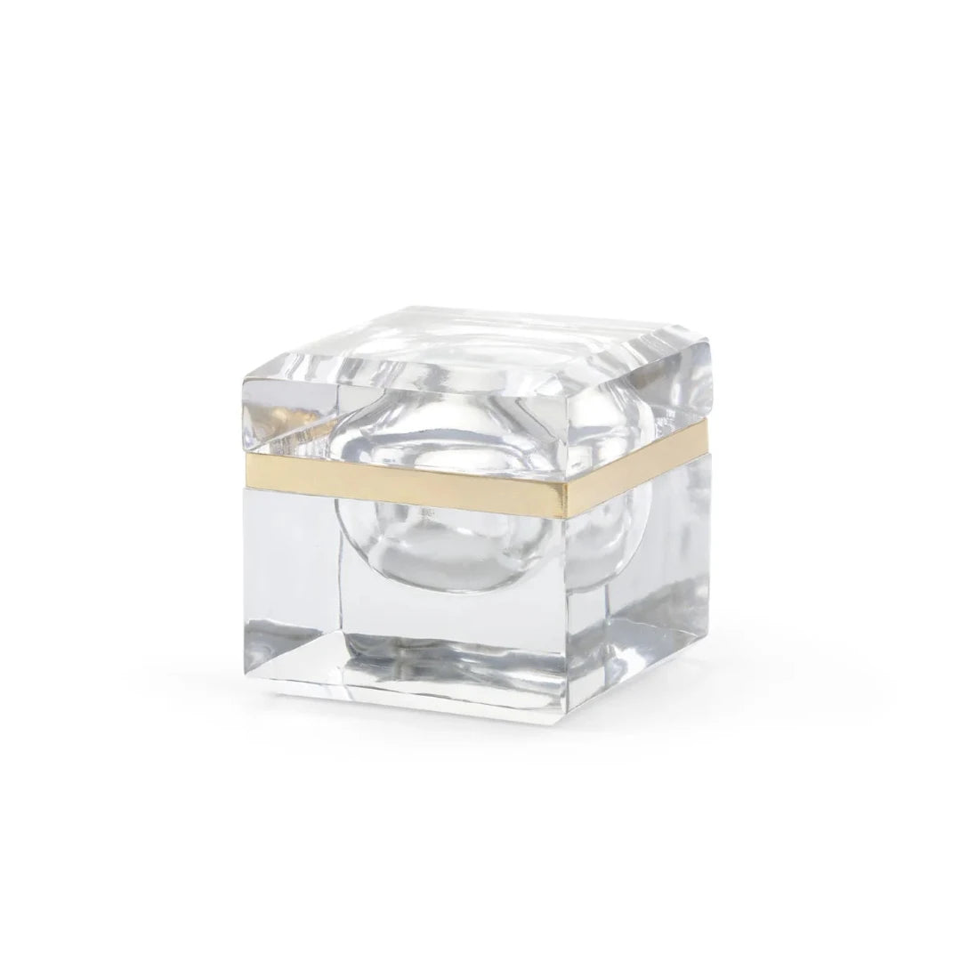 Clear Barleto Decorative Storage Box. 