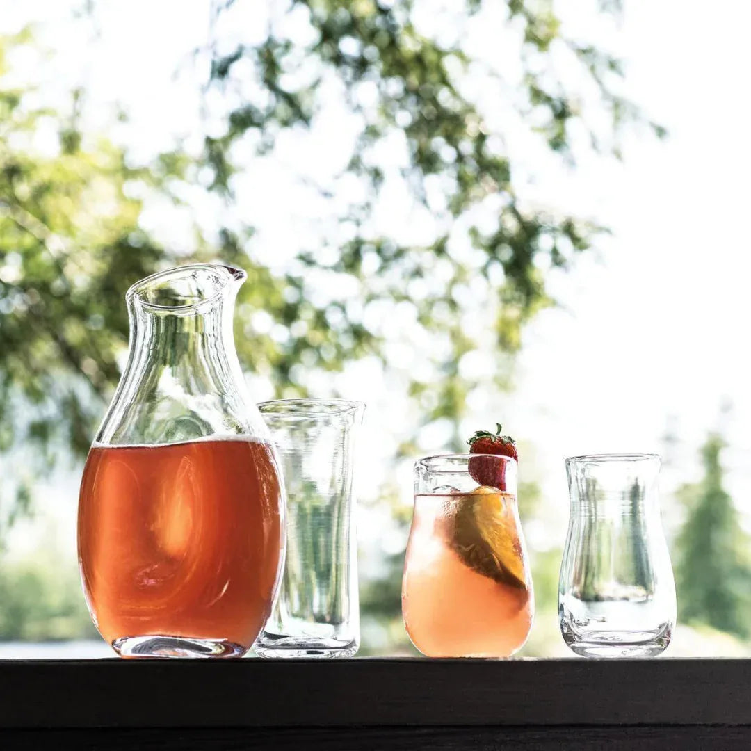 Simon Pearce Cloud Carafe Pitchers & Carafes