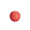 Meloria Ball Candle Medium Coral Candles