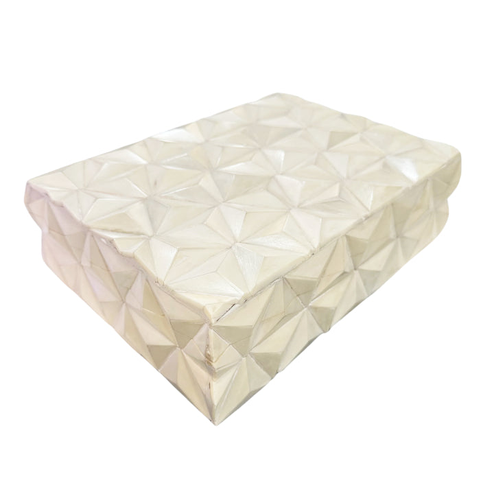 Cream Prism Box