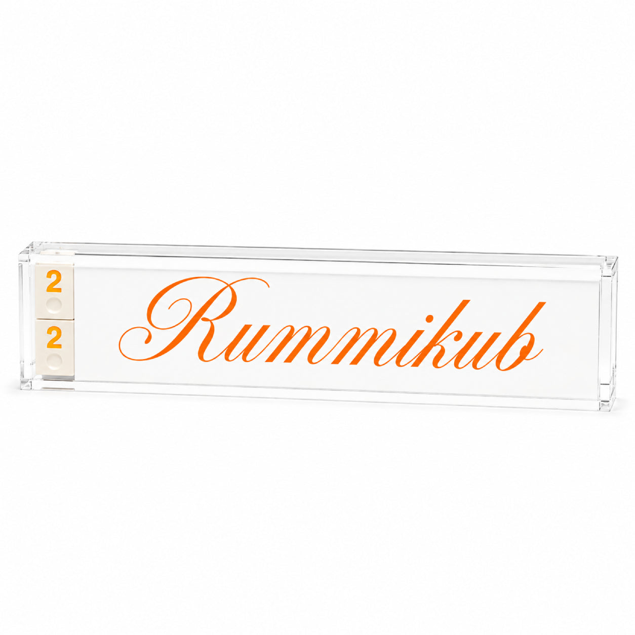 Custom Luxe Acrylic Rummikub Game