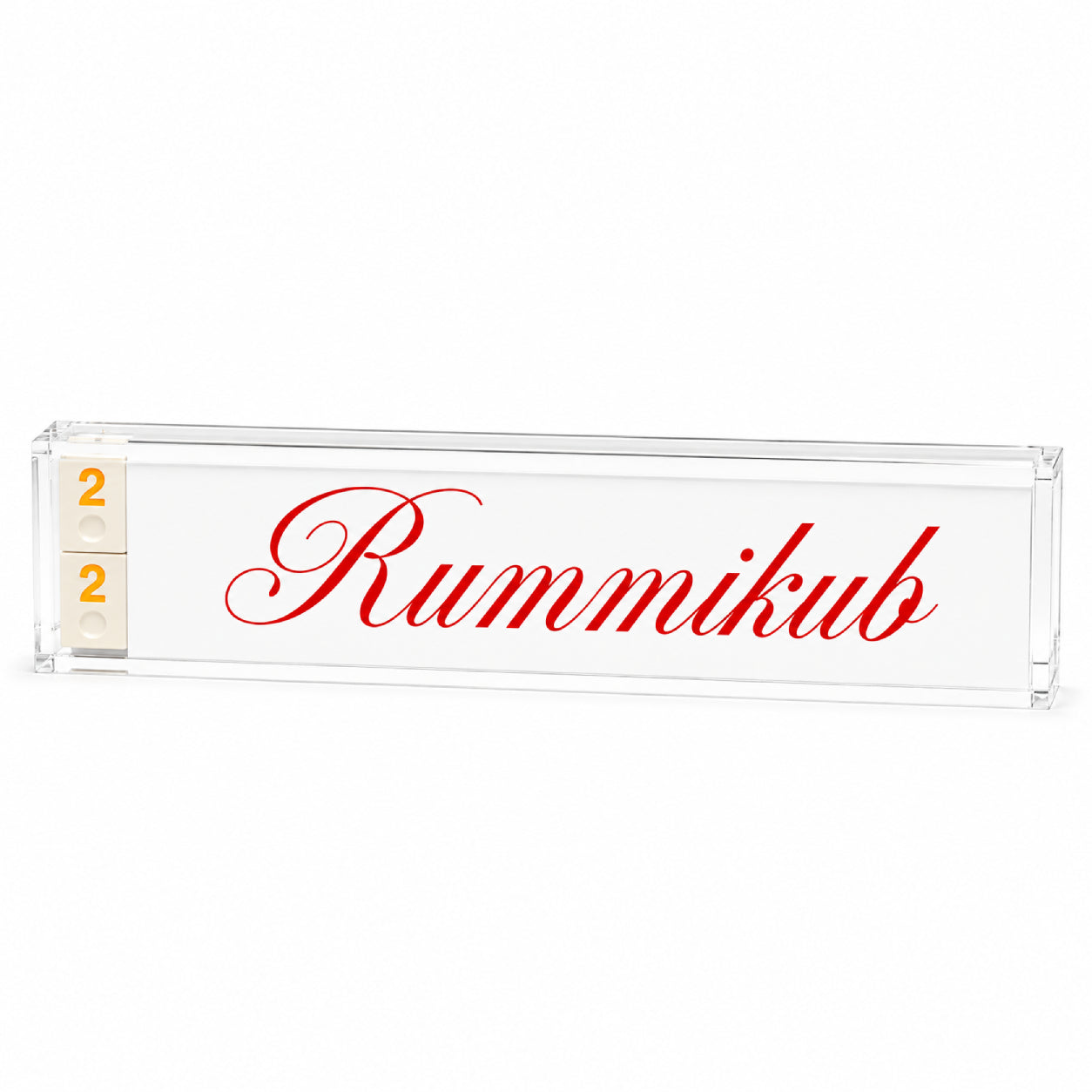 Custom Luxe Acrylic Rummikub Game