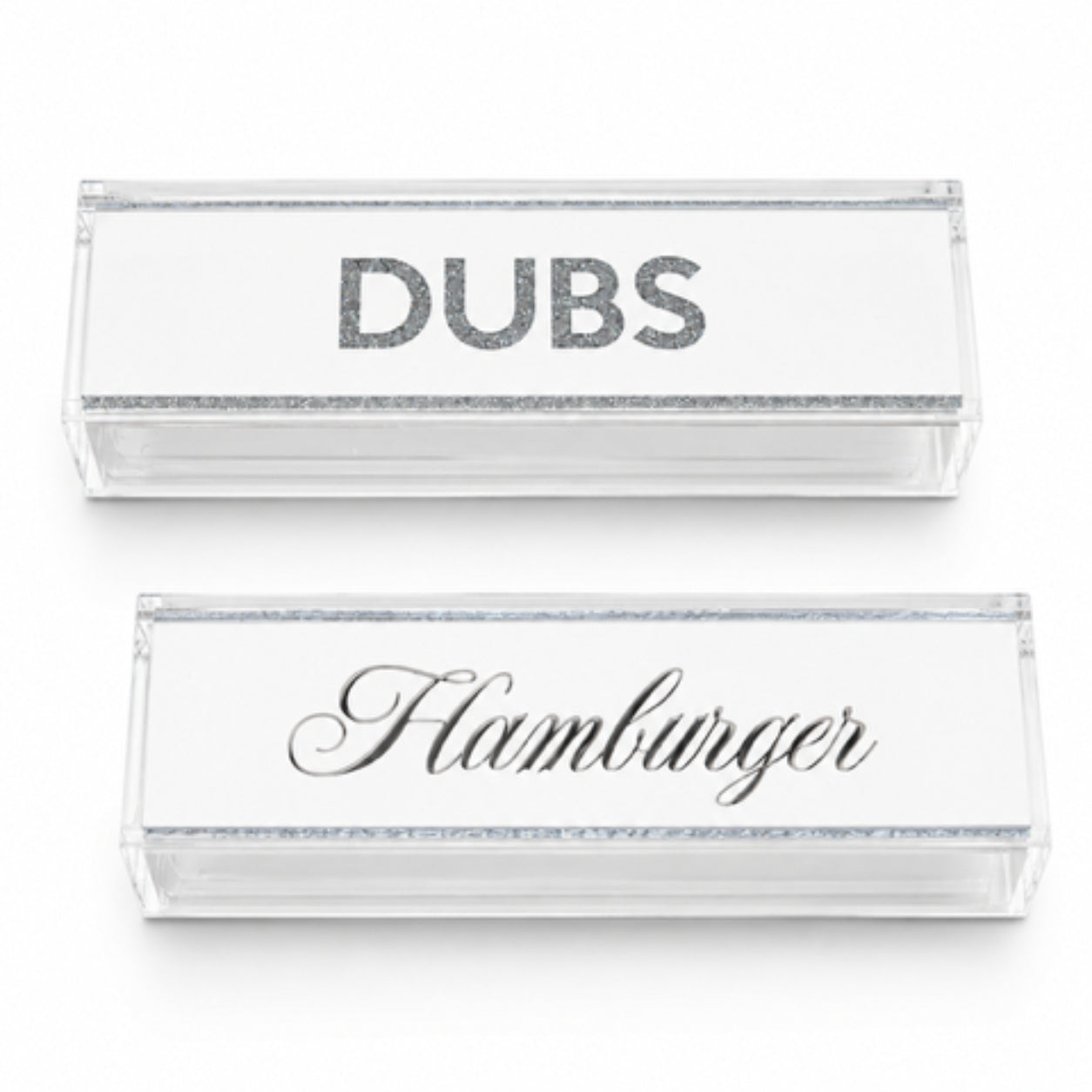 Custom Luxe Acrylic Rummikub Game