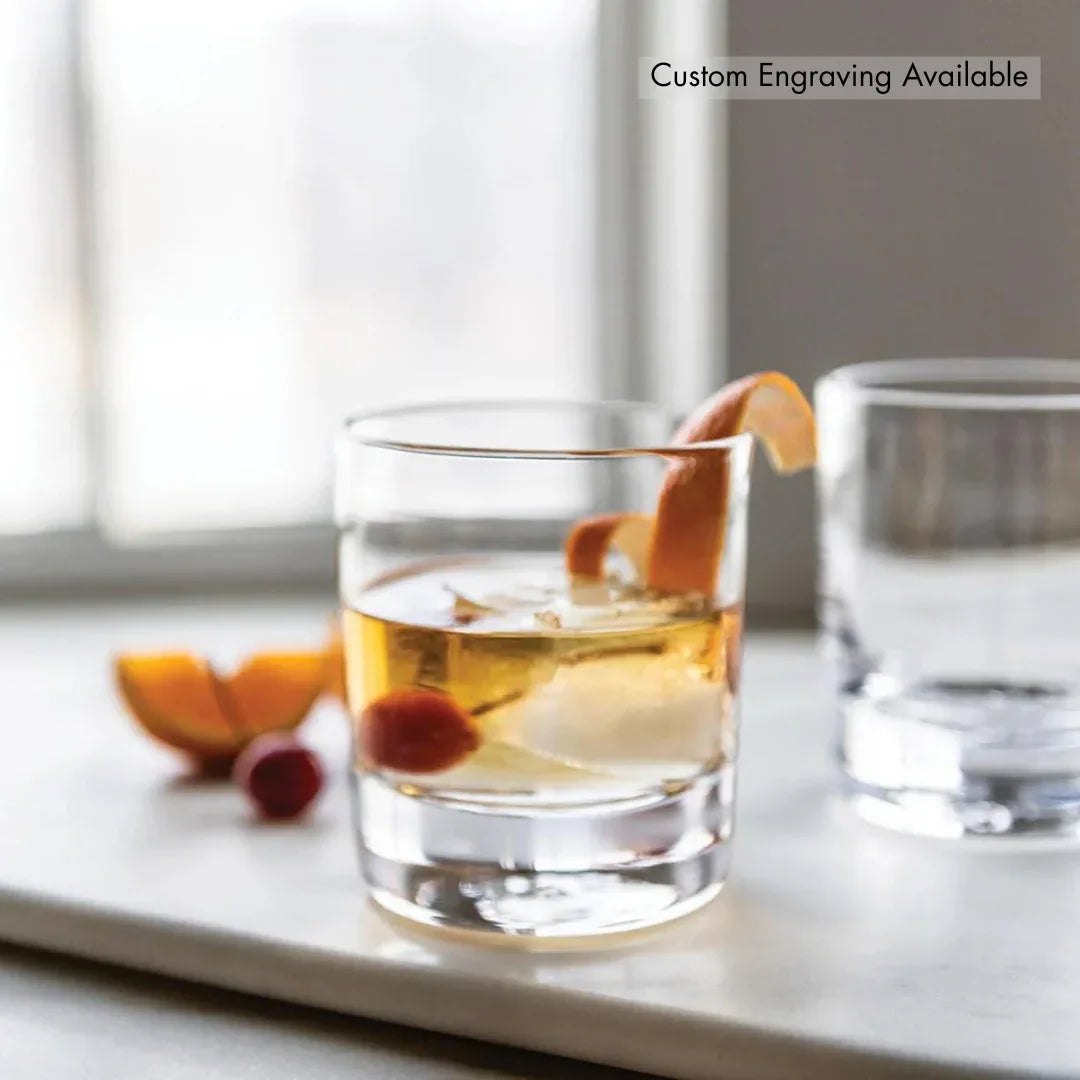 Simon Pearce Ascutney Double Old-Fashioned, Set of 2 Double Old-Fashioned