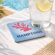 Hamptons Acrylic Coasters s/4
