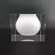 Premium Cast Resin Bud Vase Hampton White