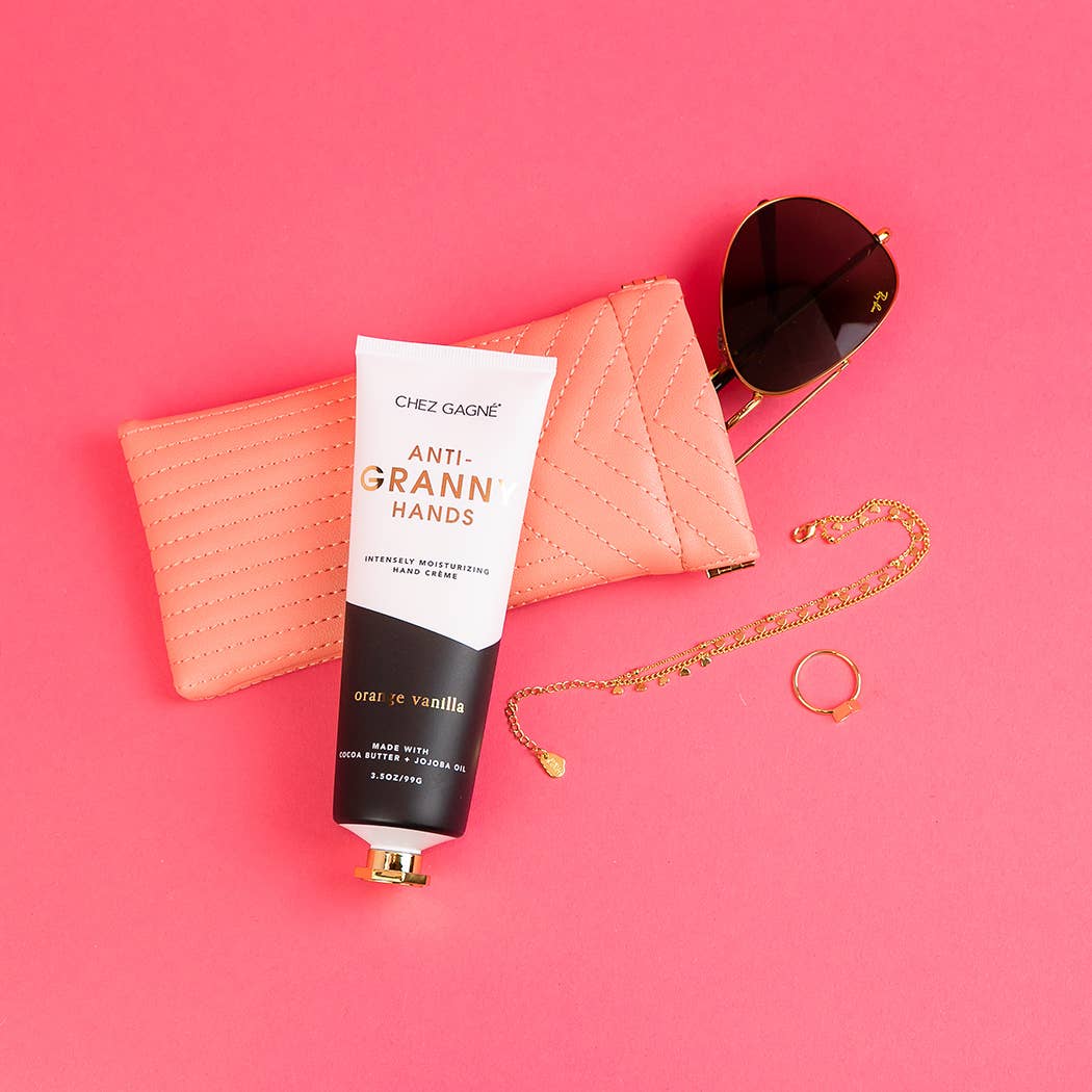 Anti-Granny Hands - Orange Vanilla - Clean + Vegan Hand Crème - 3.4oz Lotion & Moisturizer