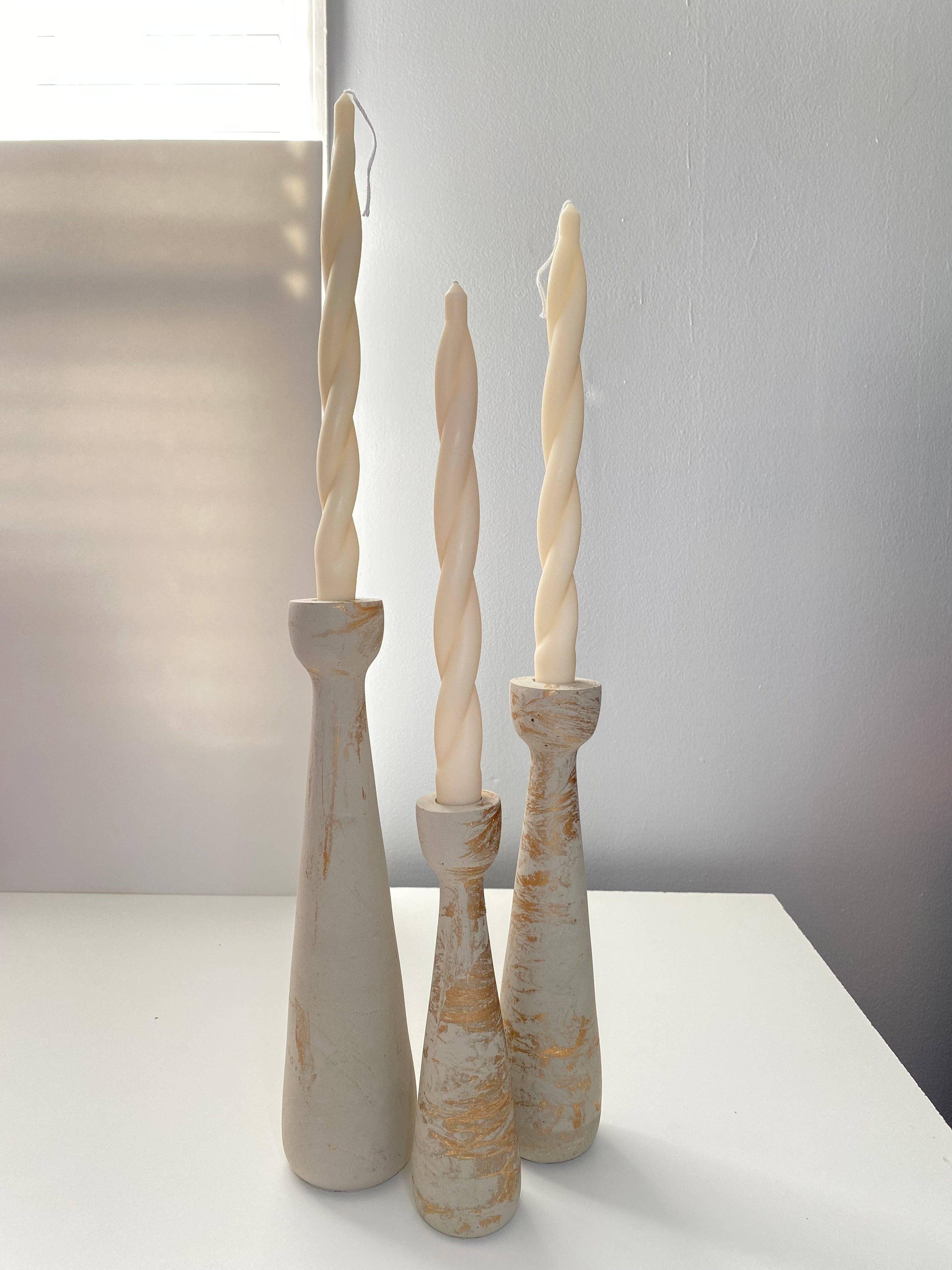 Taper Candle Holder s/3 Votives, Hurricanes & Candleholders