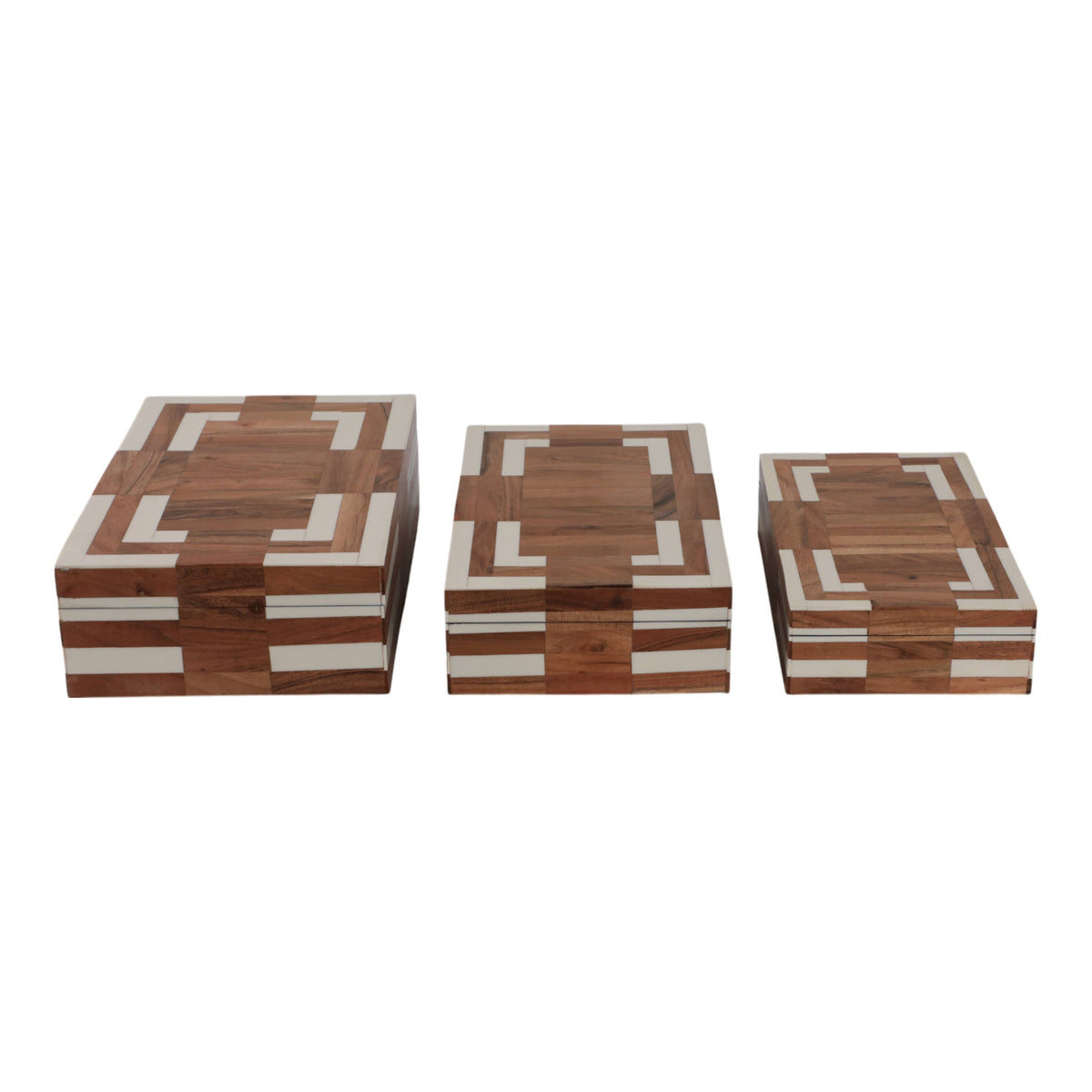Malera Ivory Wooden Inlay Box