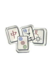 Acrylic Napkin Weight, Mahjong