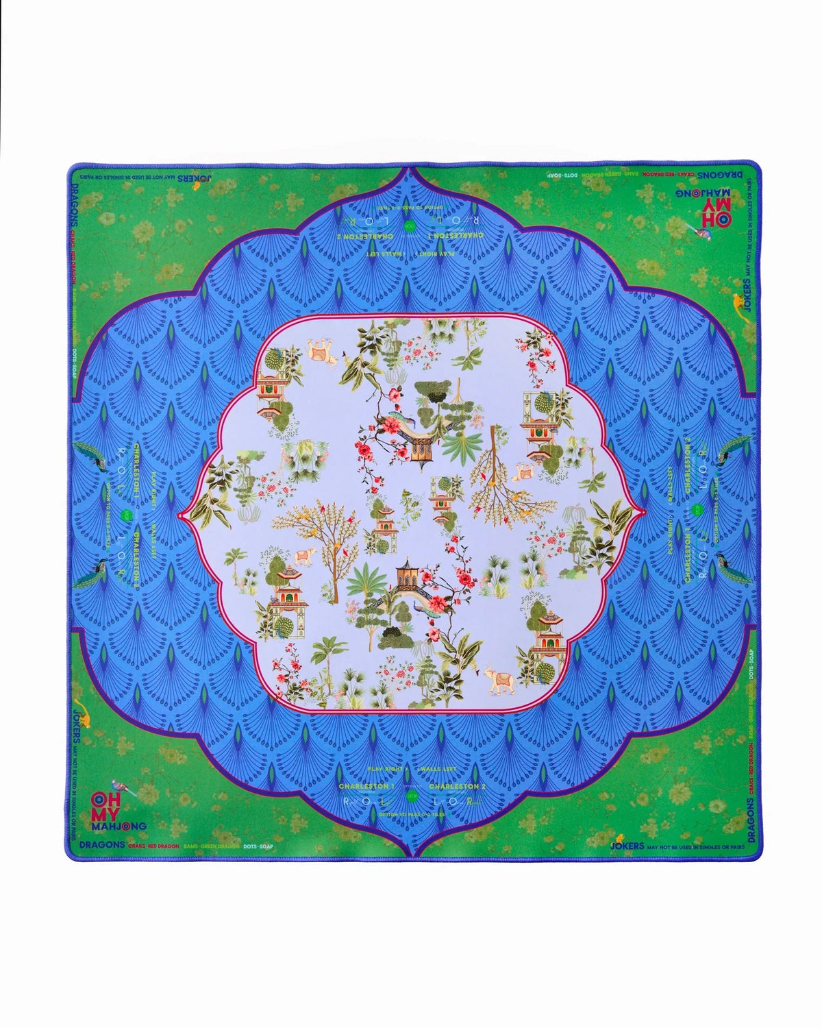 Mahjong Mat Darjeeling Games - Oh My Mahjong