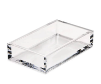 Guest Towel Napkin Holder, Acrylic