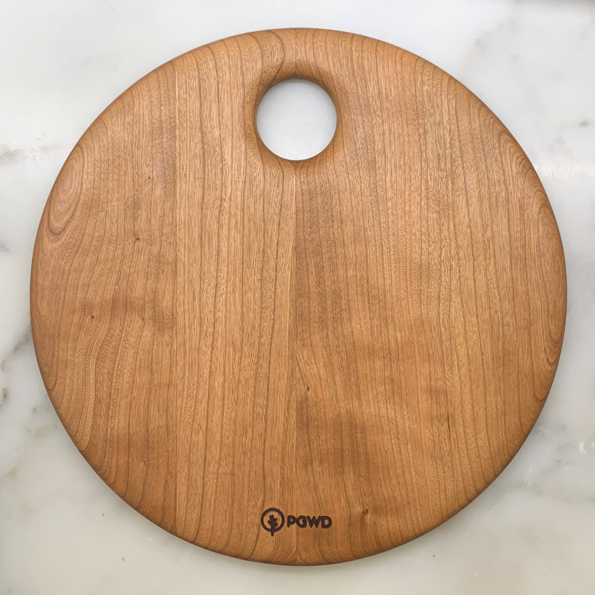 Serving Board Circle - Cherry Wood