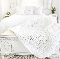 Chunky Knit Throw