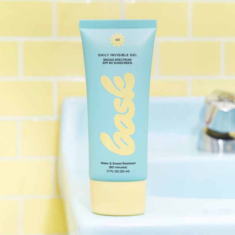 Bask Spf 40 Daily Invisible Gel Face Sunscreen