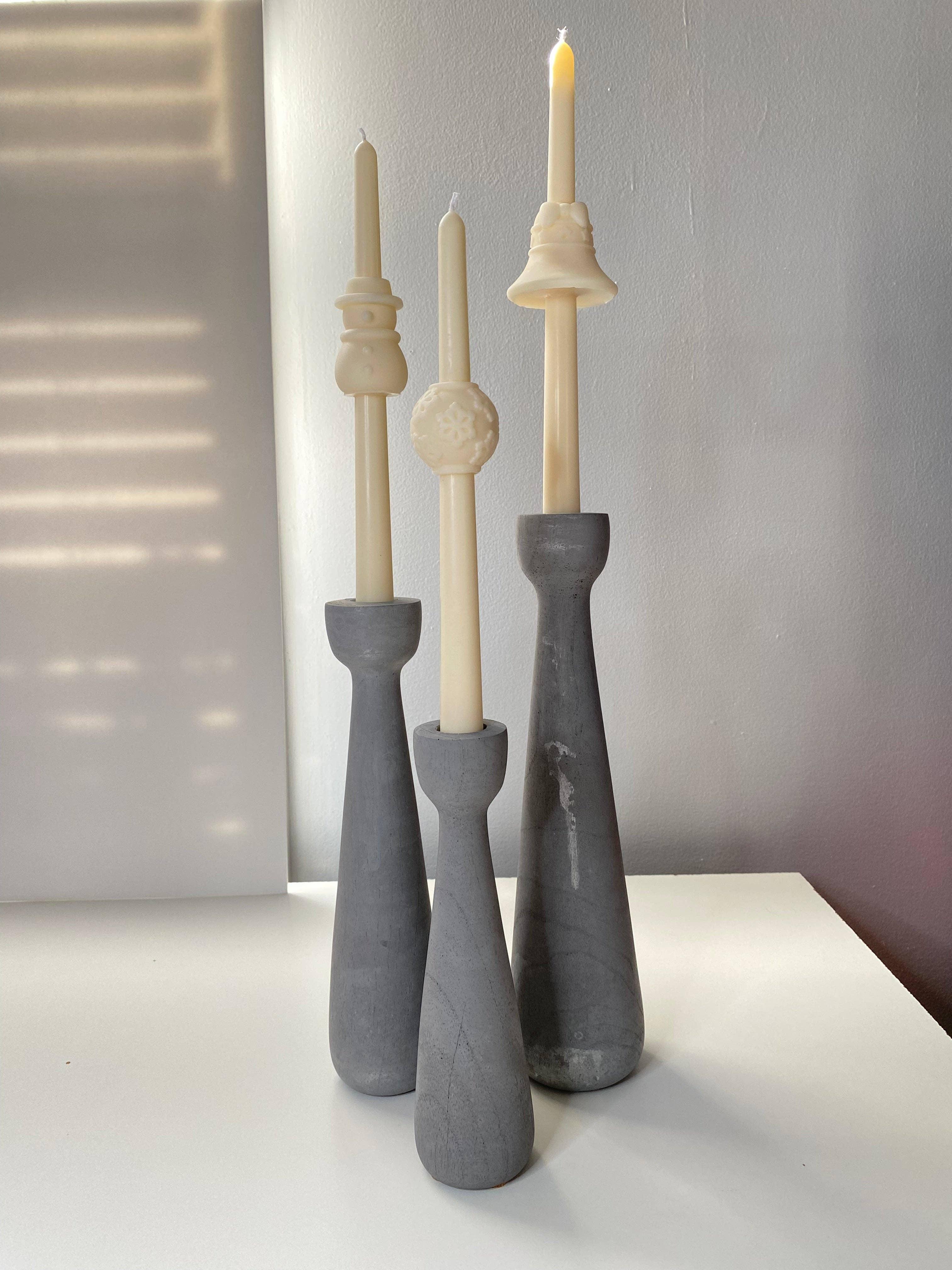 Taper Candle Holder s/3 Votives, Hurricanes & Candleholders