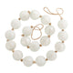 Coastal Glass Garland With Tassel