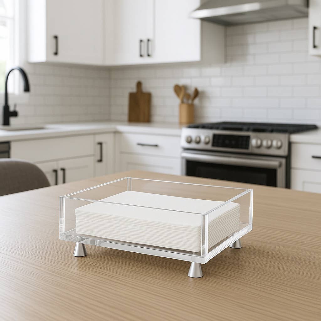Footed Napkin Holder