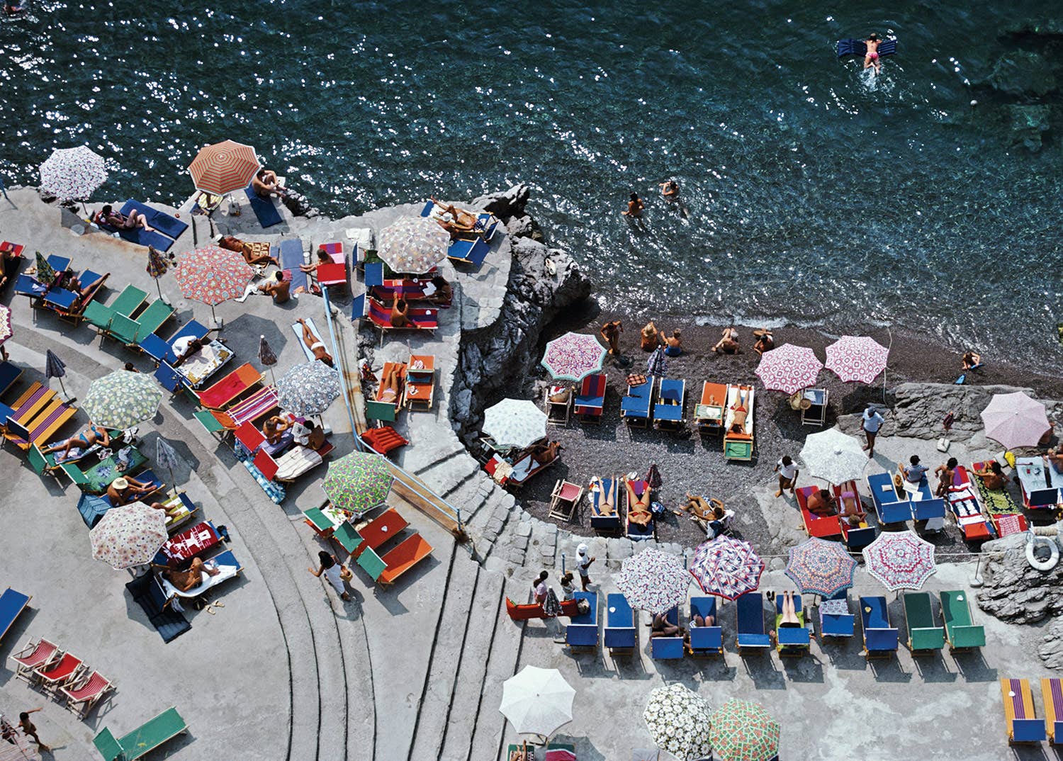 Positano Beach - Slim Aarons Collab 1000pc Puzzle