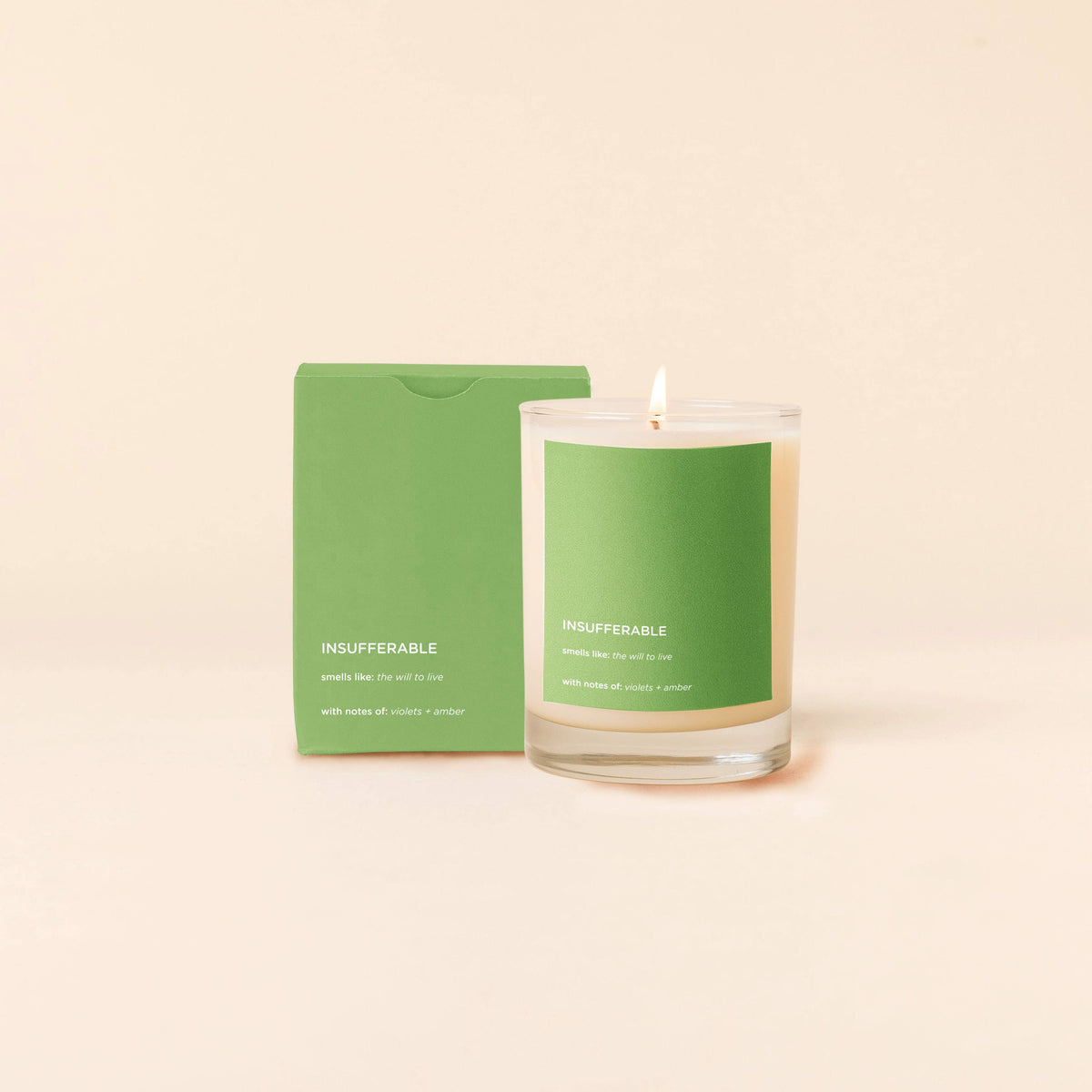 Candle Rocks Glass - Life