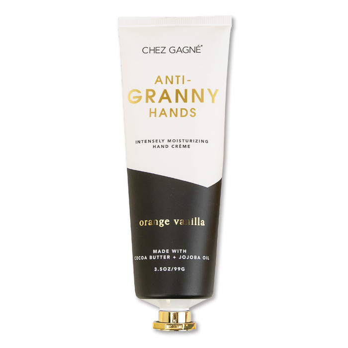 Anti-Granny Hands - Orange Vanilla - Clean + Vegan Hand Crème - 3.4oz Lotion & Moisturizer