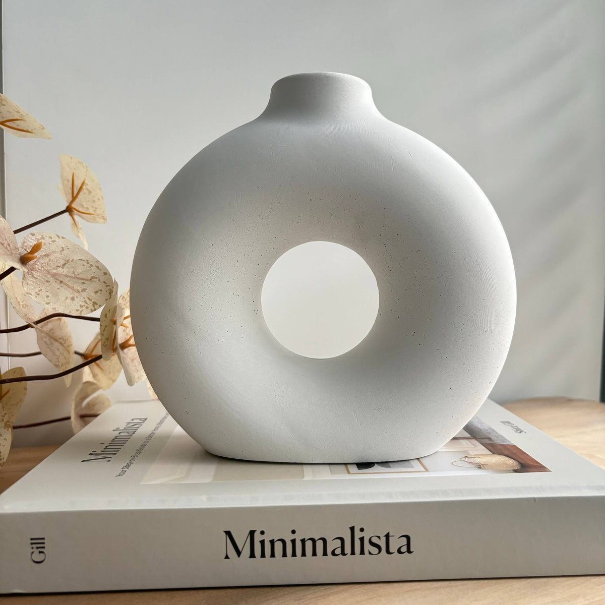 Marble Halo Vase