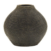 Beaded Ceramic Sculptural Vase