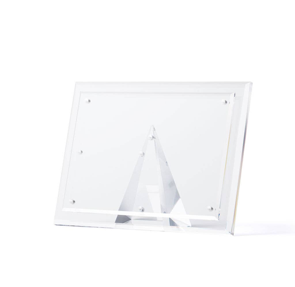 Clear Acrylic Bevelled Picture Frame 4x6