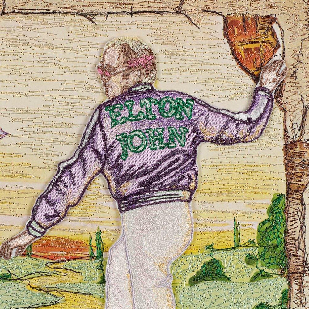 Elton John, Goodbye Yellow Brick Road 12"x12" Art