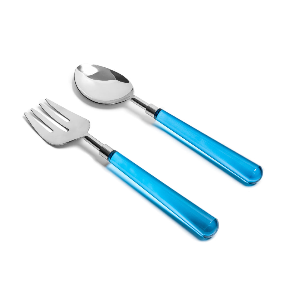 EveryWare Acrylic Servers - Bright Blue