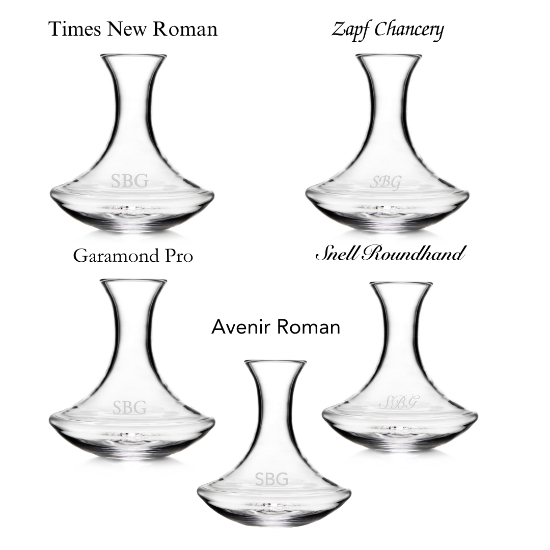 Simon Pearce Madison Wine Decanter