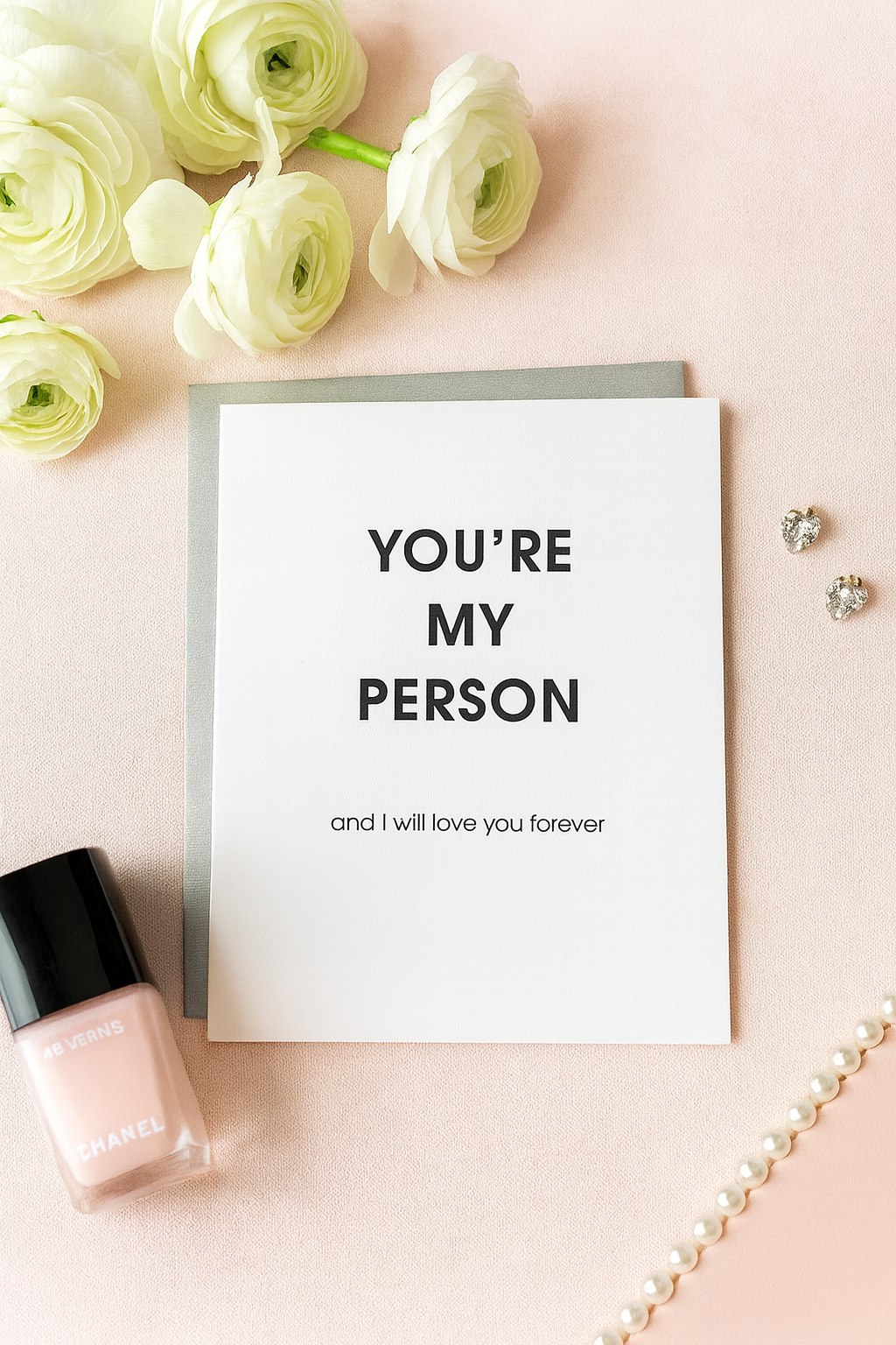You're My Person And I Will Love You Forever - Love | Anniversary| Valentine Card Greeting Cards