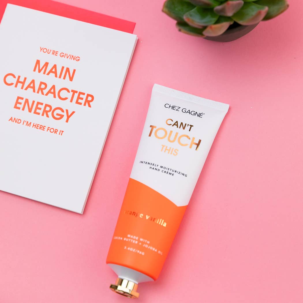 Can't Touch This - Orange Vanilla - Clean + Vegan Hand Crème - 3.4oz Lotion & Moisturizer